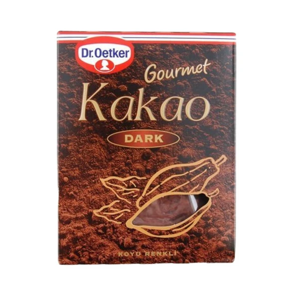 Dr. Oetker Kakao Gourmet Dark 50 Gr ürün görseli 1