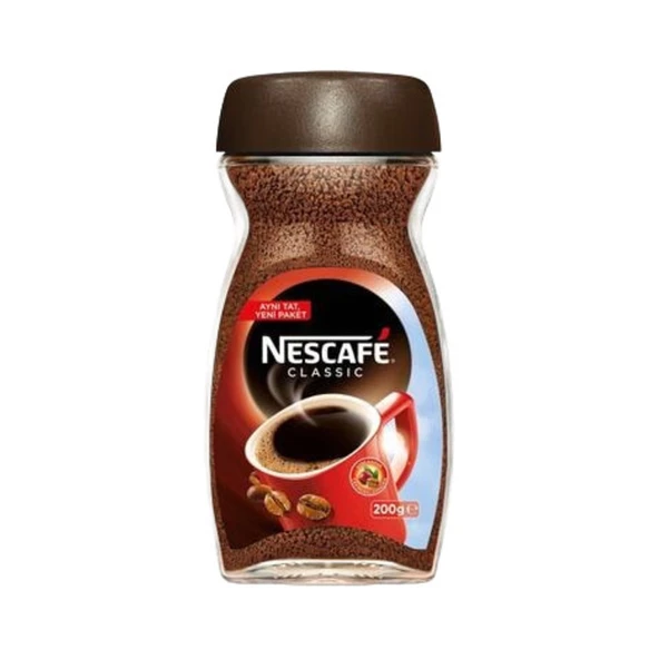 Nescafe Classıc Kavanoz Cam 200 Gr ürün görseli