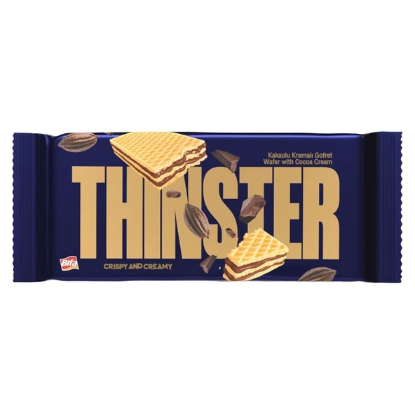 Bifa Thinster Kakaolu Kremalı Gofret 55 Gr ürün görseli