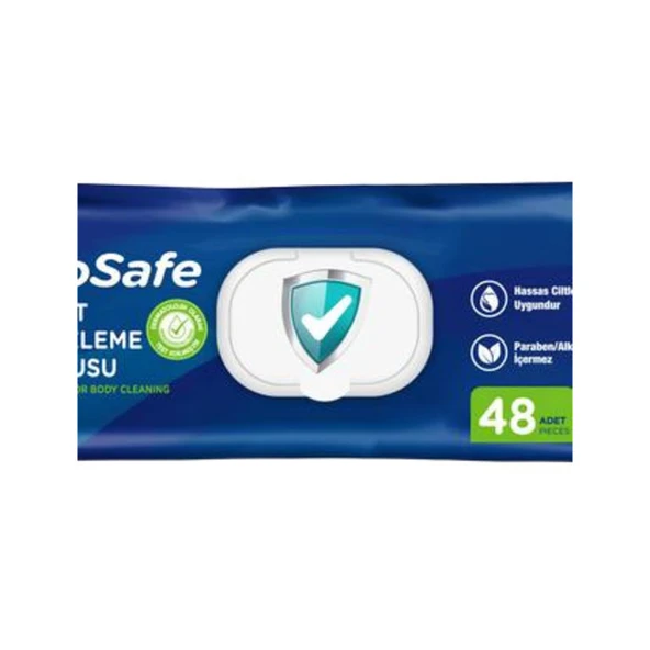 Pro Safe Vücut Temizleme Havlusu 48 Adet ürün görseli 1