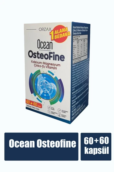 Ocean Osteofine 60+60 Tablet ürün görseli 1
