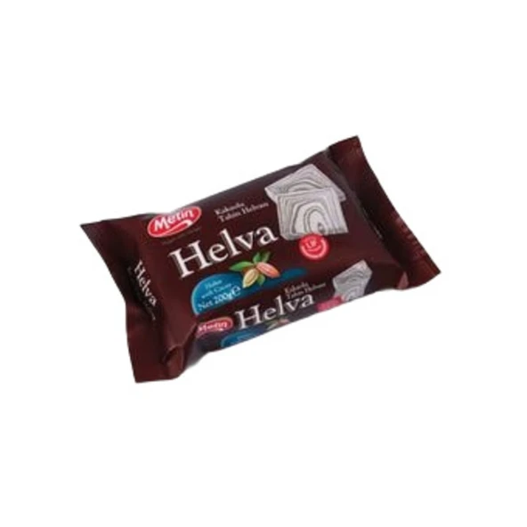 Metin 200 gr Paket Kakaolu Helva ürün görseli 1