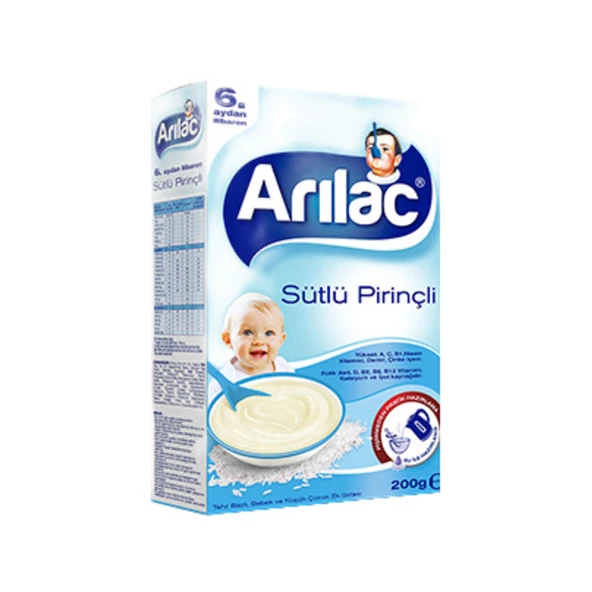 Arı Ek Gıda Sütlü Pirinçli 200 Gr ürün görseli 1