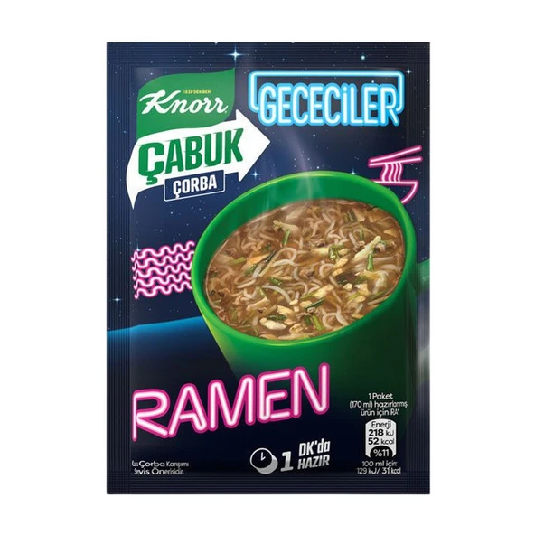 Knorr Çabuk Çorba Ramen 17 Gr ürün görseli