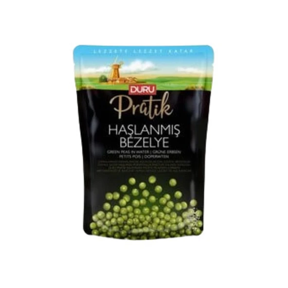 Duru Bakliyat Pratik Haşlanmış Bezelye 450 Gr ürün görseli