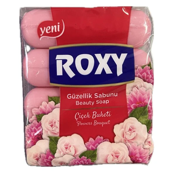 Roxy Sabun Güzellik Tutkulu Gül 4'lü 70 Gr ürün görseli