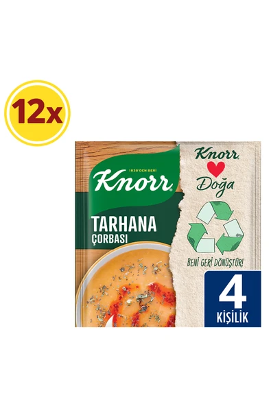 Knorr Tarhana Corbası Ef 144x74g X 12 Adet ürün görseli