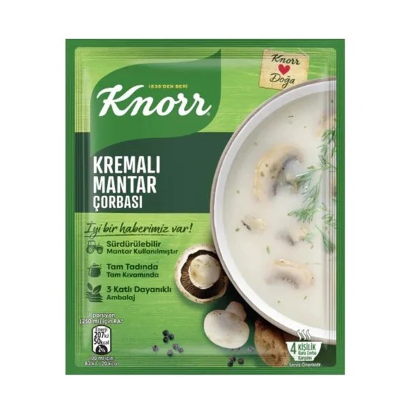 Knorr Kremalı Mantar Çorbası 63 Gr ürün görseli