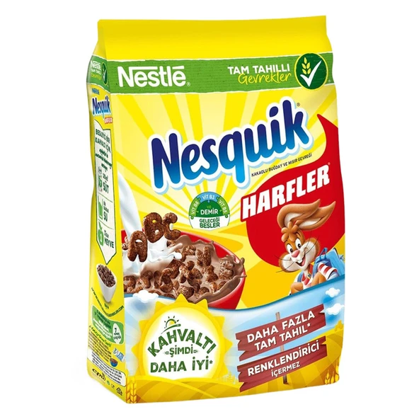 Nestle Tahıl Gevreği Çikolatalı Harfler 310 Gr ürün görseli