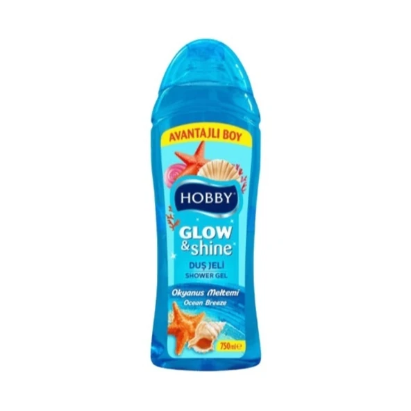 Hobby Duş Jeli Glow& Shıne Okyanus 750 Ml. ürün görseli 1