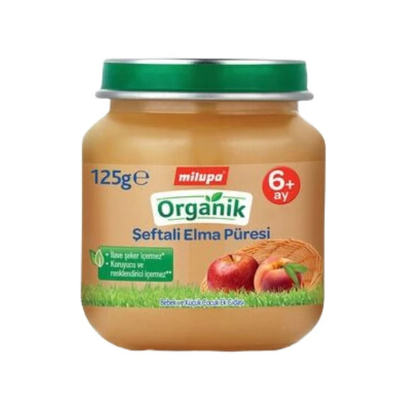 Milupa Milupa Şeftali Elma Püresi 125 Gr ürün görseli