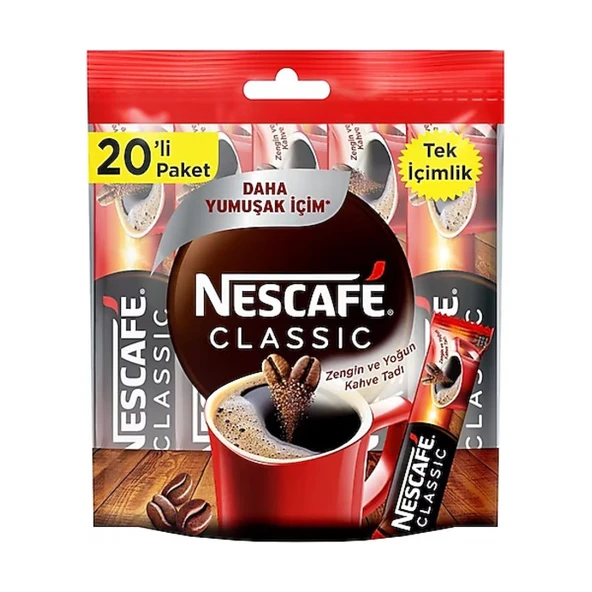Nescafe Classic 20'li 2 Gr ürün görseli