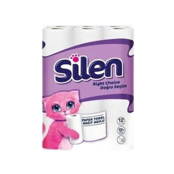 Silen Kağıt Havlu 12'li ürün görseli 1