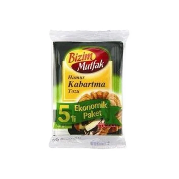 Bizim Hamur Kabartma Tozu 5x10 Gr ürün görseli 1