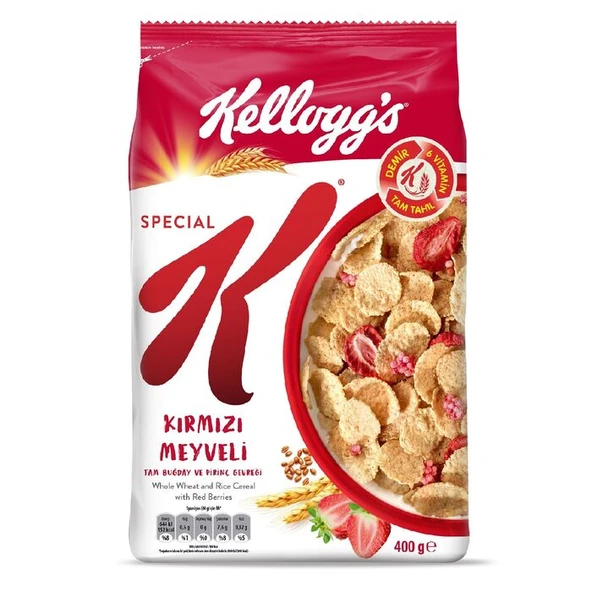 Kellogg's Kellogg' Special K Kırmızı Meyveli 400 Gr ürün görseli