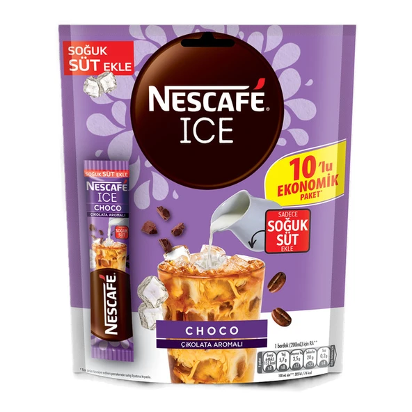 Nescafe Ice Choco 10'lu ürün görseli 1