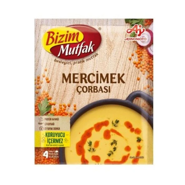 Bizim Mutfak Mercimek Çorbası 72 Gr ürün görseli 1