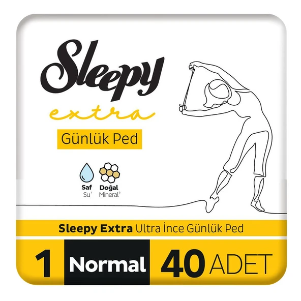 Sleepy Ped Extra Günlük Süper 40'lı ürün görseli 1