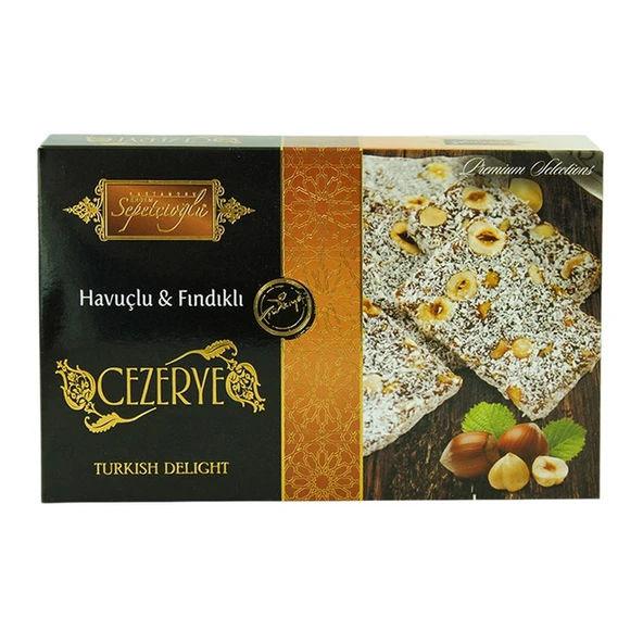 Sepetçioğlu Havuçlu Fındıklı Cezerye 350 gr ürün görseli