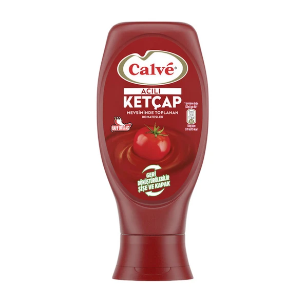 Calve Ketçap Acılı 430 Gr ürün görseli