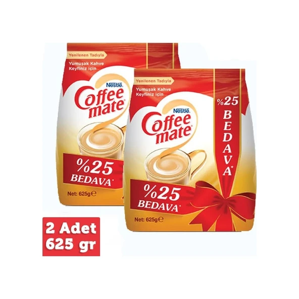 Nestle Coffee Mate Kahve Kreması 2 x 625 G ürün görseli 1