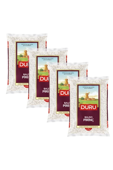 Duru Baldo Pirinç 2000 gr x 4 Adet ürün görseli