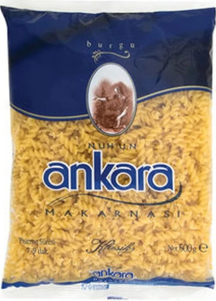 Nuh'un Ankara Makarnası Klasik Burgu Makarna 5 x 500 G ürün görseli 1