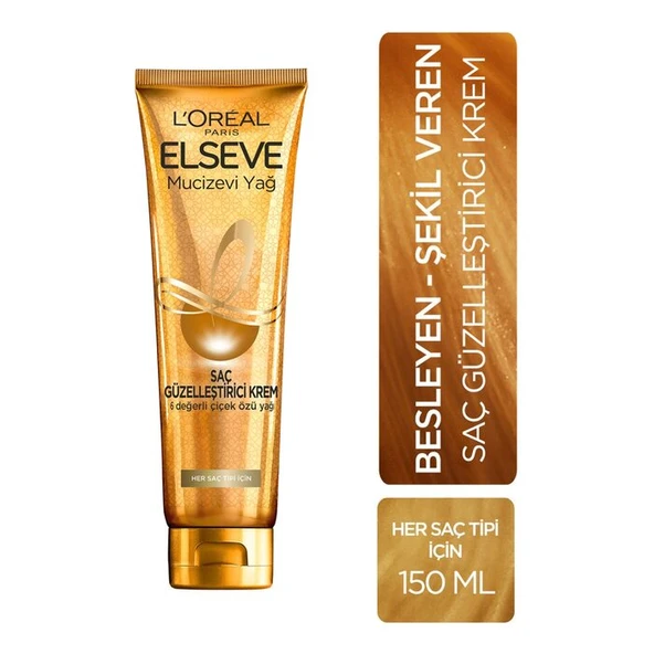 Elseve Mucizevi Yağ Güzelleştirici Saç Kremi 150 Ml ürün görseli