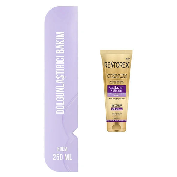 Restorex Saç Kremi Kolajen Biotin 250 Ml ürün görseli