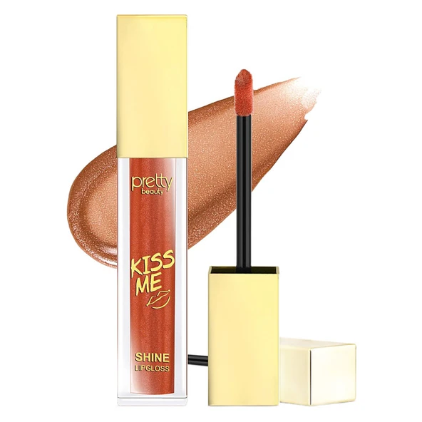 Pretty Beauty Kiss Mee Shıne Lipgloss 24 Saat Kalıcı Işıltı Veren Ruj No:04 ürün görseli