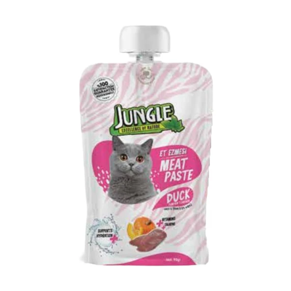 Jungle Kedi Et Ezmesi Ördek Ve Bal Kabaklı 90 Gr ürün görseli 1