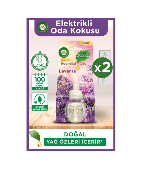 Air Wick Elektrikli Oda Kokusu Yedek Şişe Lavanta x 2 ürün görseli 1