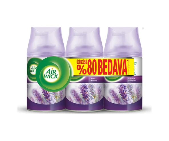 Air Wick Freshmatic Oda Kokusu Lavanta Yedek 3 x 250 ML ürün görseli 1