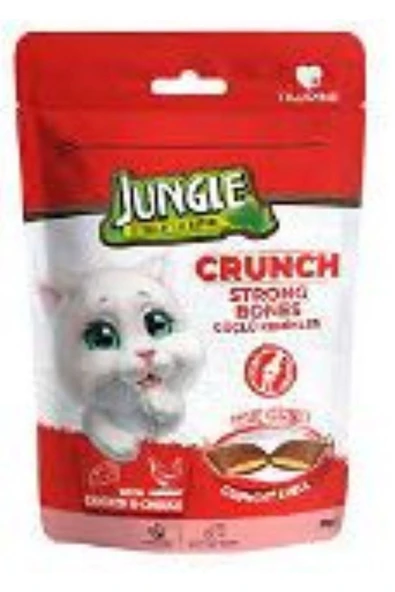 Jungle Crunch Kedi Ödül Maması Güçlü Kemikler 60 gr *10'lu ürün görseli 1