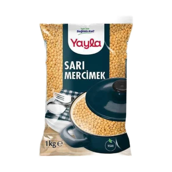 Yayla Mercimek Sarı 1 Kg ürün görseli 1