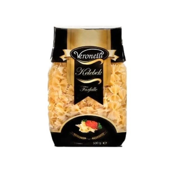 Veronelli Kelebek Makarna 500 gr ürün görseli