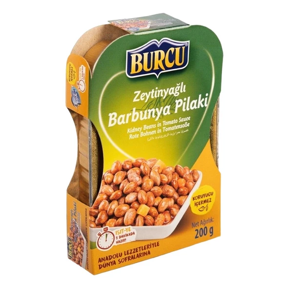 Burcu Barbunya Plaki Zeytinyağlı 200 Gr ürün görseli