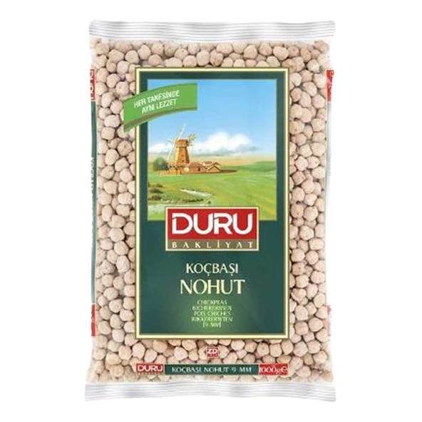 Duru Nohut Yerli Koçbaşı 1 Kg 9 Mm ürün görseli 1