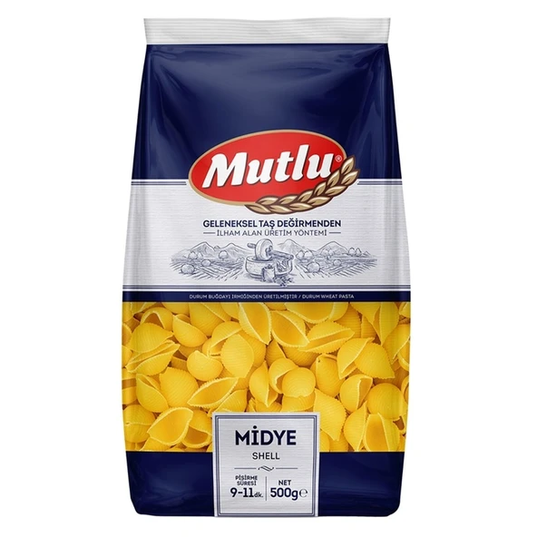 Mutlu Makarna Midye 500 Gr ürün görseli