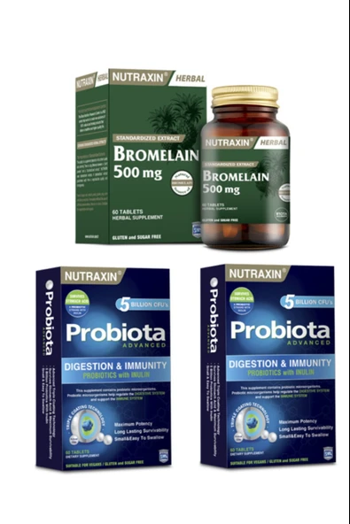 Nutraxin Probıata Advanced*2 Adet+ Bromelaın ürün görseli