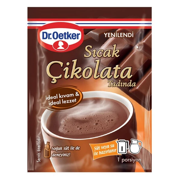 Dr. Oetker Sıcak Çikolata Tadında 19 Gr ürün görseli 1