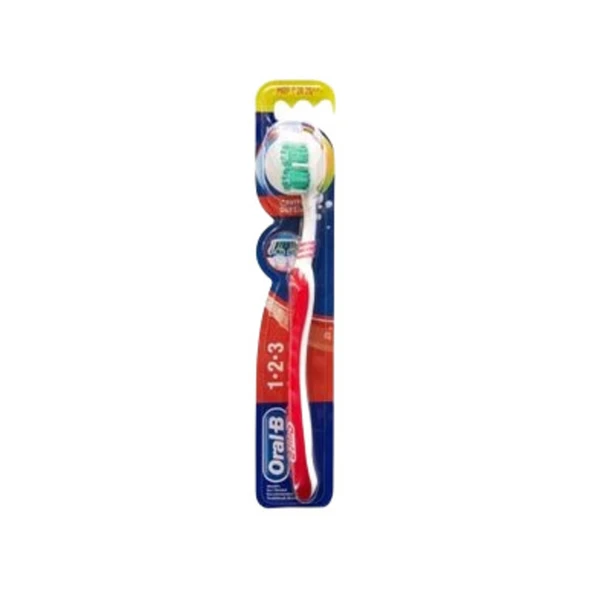 Oral-B Diş Fırçası Cravity Defense 1-2-3 Medium ürün görseli