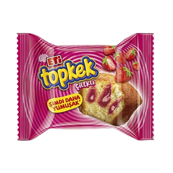 Eti Topkek Çilekli Kek 40 Gr ürün görseli 1