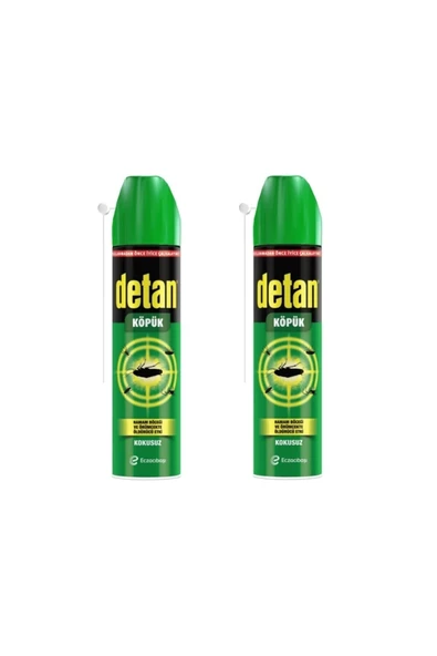 Detan Böcekkıran Köpük Aerosol 275 Ml X 2 Adet ürün görseli 1