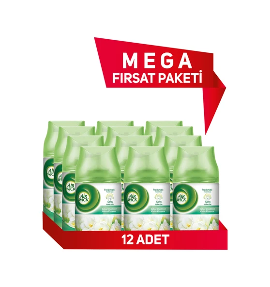 Air Wick Bahar Çiçekleri Oda Kokusu Yedek 12 x 250 ML ürün görseli 1