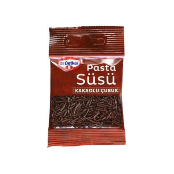 Dr. Oetker Dekor Pasta Süsü Kakaolu Çubuk 10 Gr ürün görseli