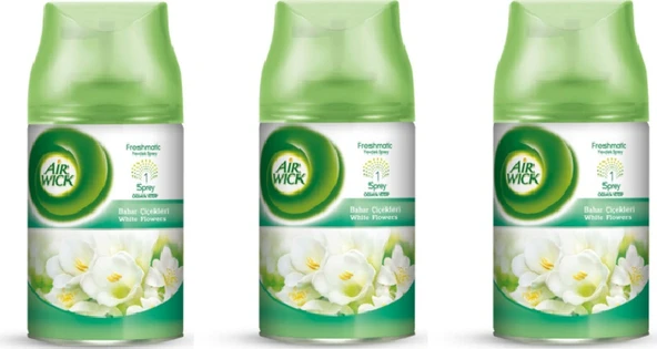 Air Wick Oda Kokusu Bahar Çiçekleri Yedek 3 x 250 ML ürün görseli 1