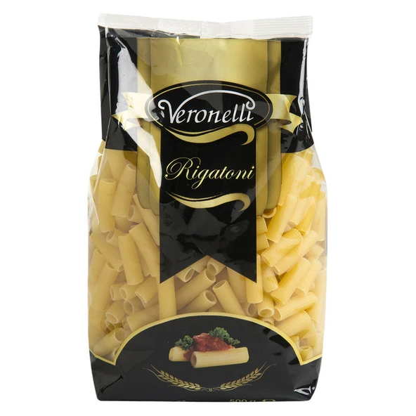 Veronelli Rigatoni Makarna 500 gr ürün görseli