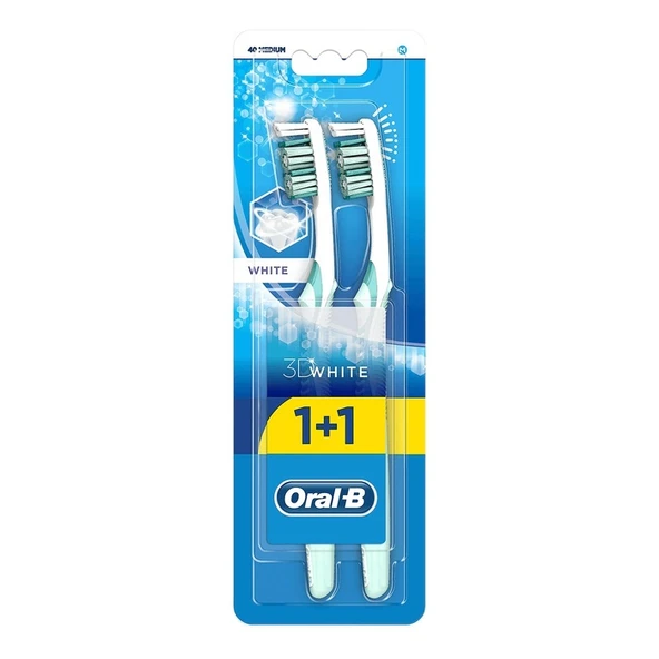 Oral-B 3d White 35 Soft 1+1 Diş Fırçası ürün görseli