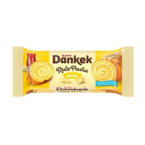 Ülker Dankek Rulo Muzlu Pasta 3'lü 84 Gr ürün görseli